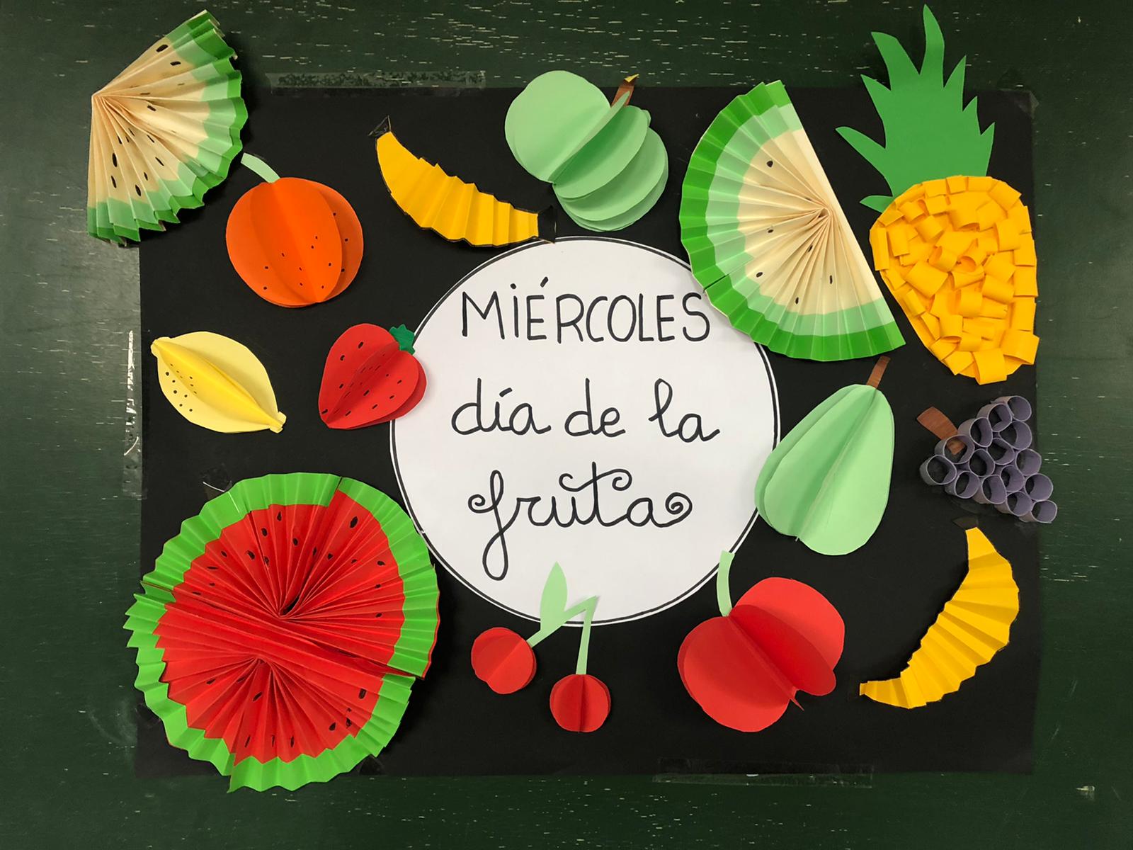 cartel miércoles fruta